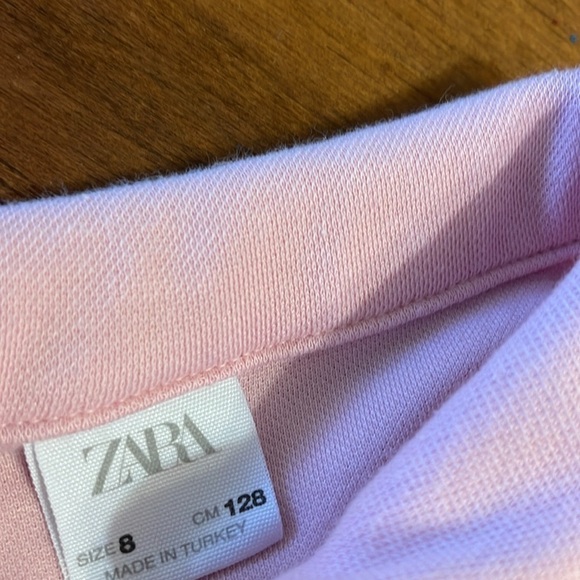 Zara kids pink dress size youth 8 - Picture 2 of 6